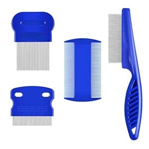 Buy 4Pcs Lice Comb, Lice and Nits Removal Comb for Women and Kids ...