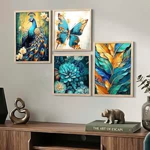 Kalit Kala Decor Paintings for Living Room office| Modern Art Wall ...