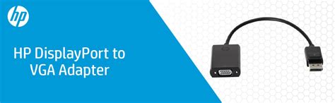 Buy HP F7W97AA DisplayPort to VGA Adapter Online -TPS tech.in – tpstech.in