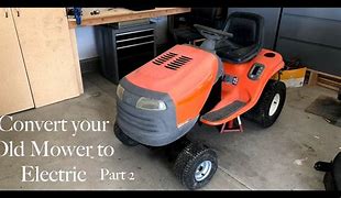 Image result for Electric Riding Lawn Mower