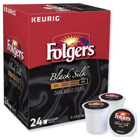 FOLGERS, Black Silk, Pod Beverage Pack, Coffee - 794LV9|6662 - Grainger