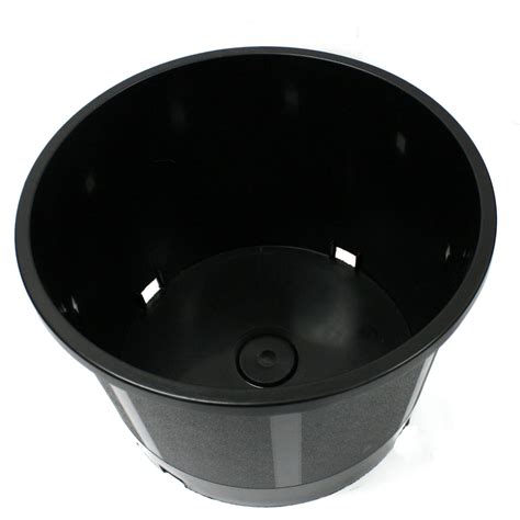 20 Pots of 5 Gallon Black Plastic Plant Nursery Pot Container Grow ...