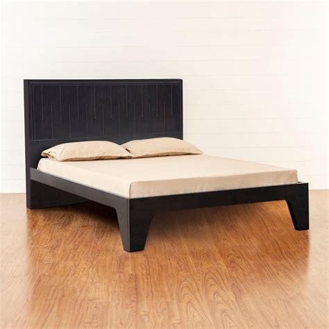 Buy Rhythm King Size Bed without Storage - 180 x 195 cm - Brown from ...