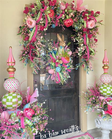 Pin by Tricia on Easter | Spring easter decor, Easter porch decor ...