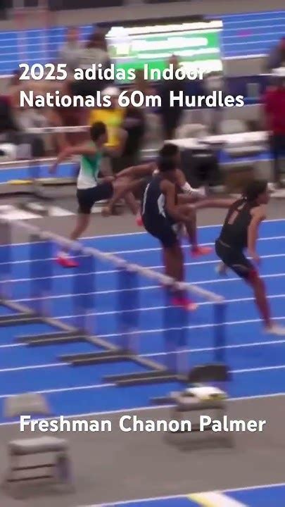 2025 adidas Indoor Nationals 60m High Hurdles. Chanon Palmer takes his ...