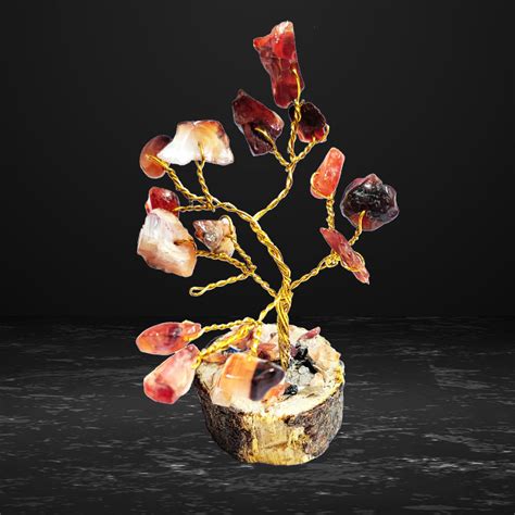 Buy Red Carnelian Stone Tree - 2.5 inch