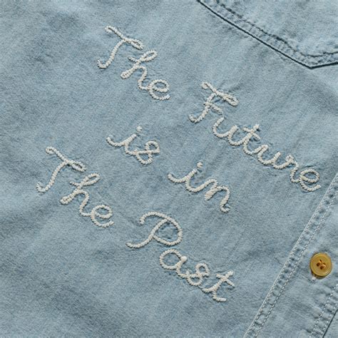 CHAMBRAY WORK SHIRT INDIGO | Bodega in 2024