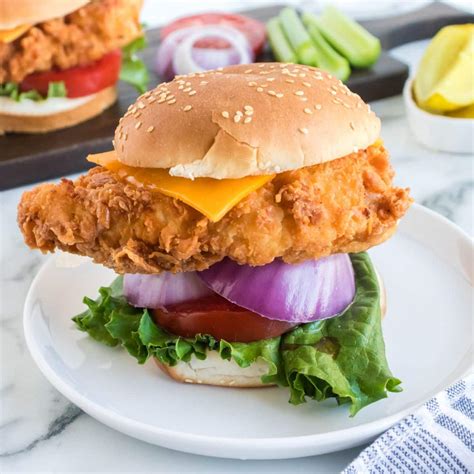 Crispy Chicken Sandwich – Home Fresh Ideas