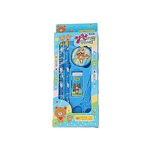 HANDZY Handle Eazy Cartoon Printed Stationary Set | For Kids, Girls and ...