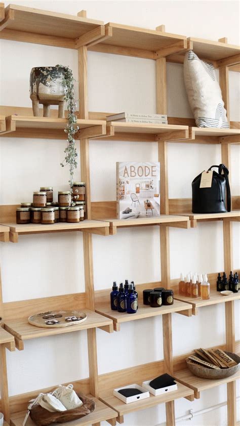 Japanese-Inspired Retail Display Shelves
