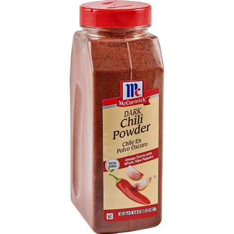 Mccormick Dark Chili Powder 7.5 Oz at Brandon Premo blog