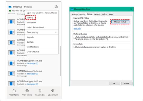 Image result for How to Set Up One Drive to Backup Computer