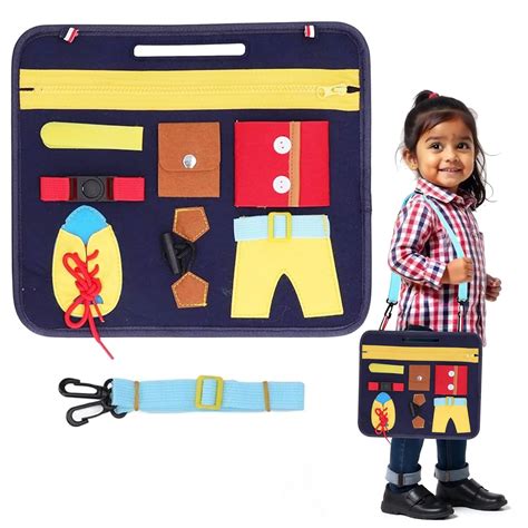 Kidology Montessori Busy Board for Kids – DIY Thinking & Learning ...