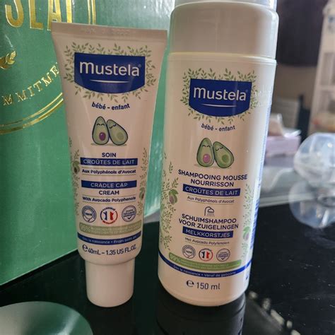 Mustela Cradle Cap Shampoo & Cream, Babies & Kids, Bathing & Changing, Baby Toiletries ...