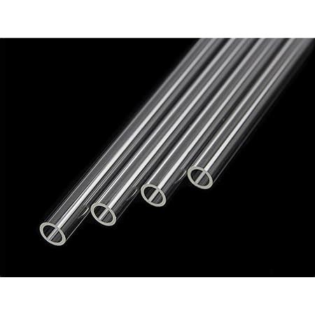 Buy Hanture Acrylic Round Tube 30cm Length Clear Acrylic Plexiglass ...