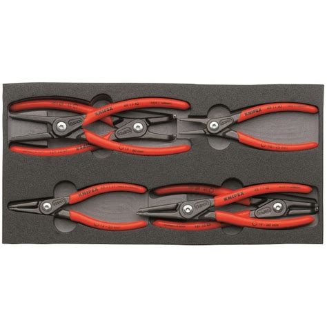 KNIPEX Snap Ring Plier Set (6-Pack Piece) 00 20 01 V02 at Lowes.com