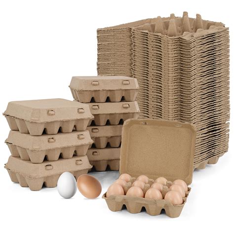 Ruralty Paper Egg Cartons For Chicken Eggs 75 Pack Holds | Desertcart INDIA