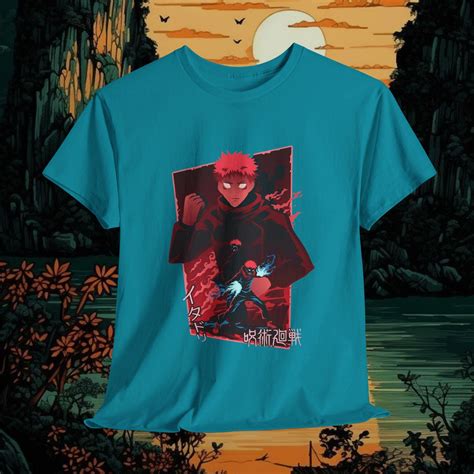 Yuji Itadori , Itadori From Jujutsu Kaisen Unisex Heavy Cotton T-shirt, Sukuna Shirt, JJK Shirt ...