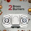 Buy HOB COOKTOP CRYSTAL 2BB SS Cooktop Online - Faber India - Buy now ...