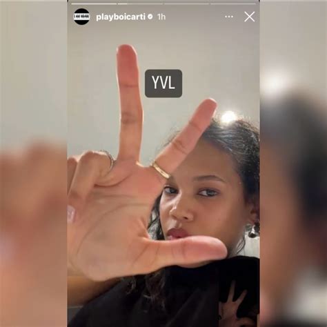 @opmreporter | Playboi Carti CONFIRMS the meaning of his "YVL" hand ...
