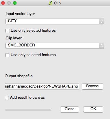 ArcMap File Clip Shapefile 的图像结果