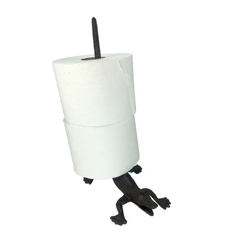 Buy Cast Iron Alligator Crocodile Paper Towel Toilet Roll Holder Online ...