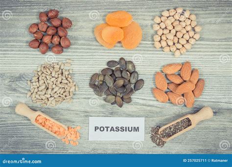 Healthy Ingredients Containing Potassium, Vitamin K and Minerals ...