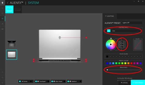 Image result for Alienware Change Color Command Center
