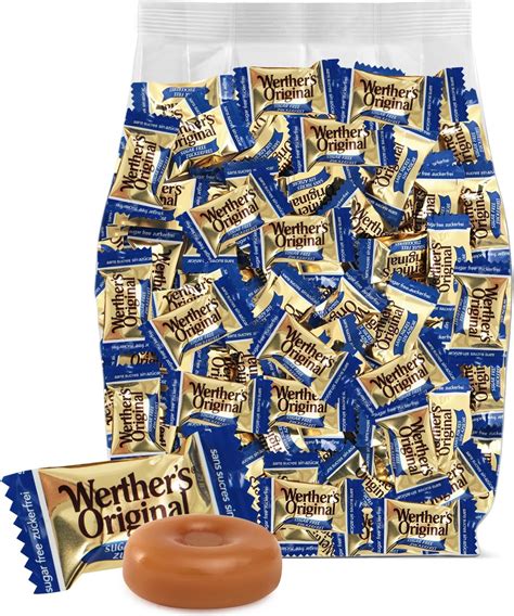 Amazon.com : Werther's Original Hard Sugar Free Caramel Candy, 7.7 Oz ...