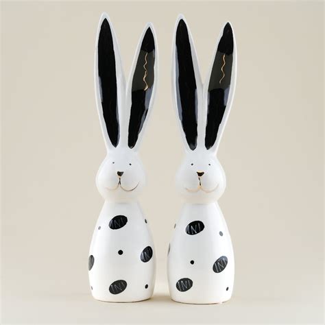 Black ears Rabbit – Ling's Deco
