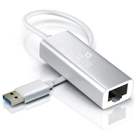 Live Tech Sprint USB 3.0 to Gigabit LAN Adapter offers 100/1000 Mbps ...