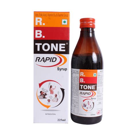 R.B. Tone Rapid Syrup 225 ml Price, Uses, Side Effects, Composition ...