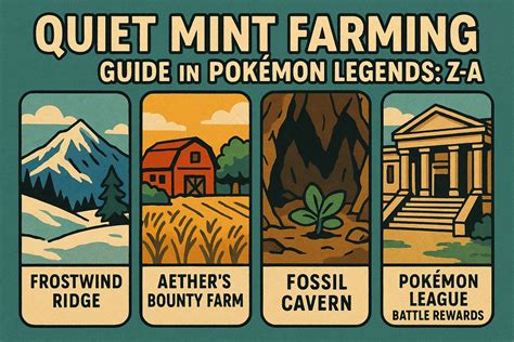 Quiet Mint Farming Guide in Pokémon Legends: Z-A – Star Citizen Guides