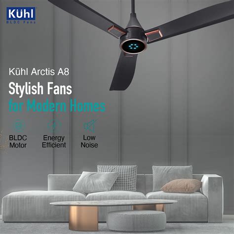 Kühl Arctis A8 BLDC 65% Power Saving BLDC Ceiling Fan With Remote | BE