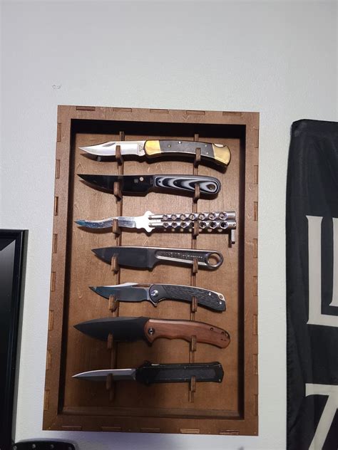 Knife Collection Wall Display Case at Natasha Pruitt blog