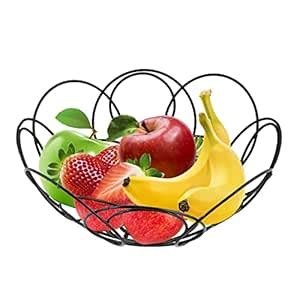 Buy SABBY BRO Stainless Steel Fruit & Vegetable Basket for Dining Table ...