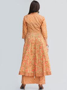 Rozana Zafraan Anarkali Kurta Palazzo Set - KS33AS2272 – InduBindu