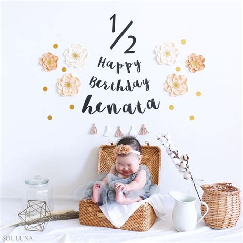 Halfway To One Years Old Picture Ideas Half Birthday Cake | 6 Month