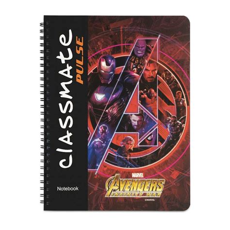 Classmate Pulse 1 Subject A4 Register Single Line 180 Pages Spiral ...