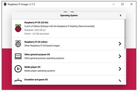 Install Raspberry Pi OS Using Raspberry Pi Imager 的图像结果