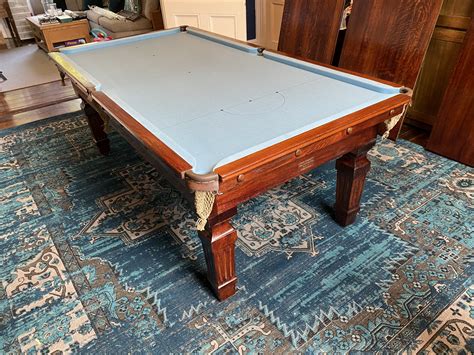 Antique Billiard Dining Tables - Hand crafted, multi use - J.B Billiards