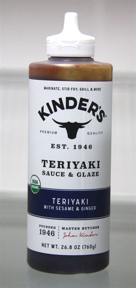 Amazon.com : Kinder's Teriyaki Sauce and Marinade (30 Ounce) : Grocery ...
