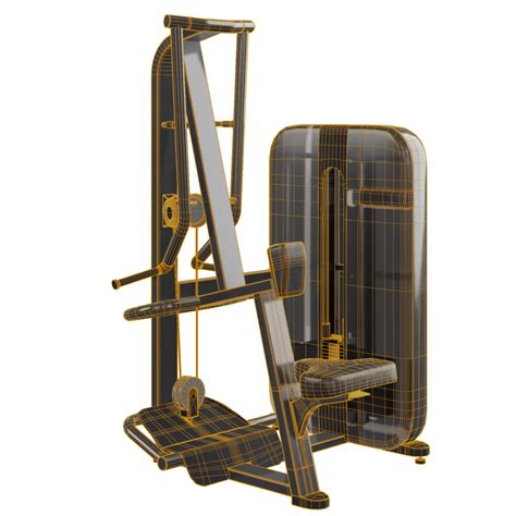 Back Row Machine 3D Model • iMeshh