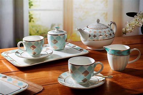 Kanzi Collection - Tea Set (12pc) – Naqsh Living