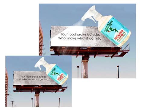 Rebel Green Fruit & Veggie Wash (OOH / AMBIENT) :: Behance