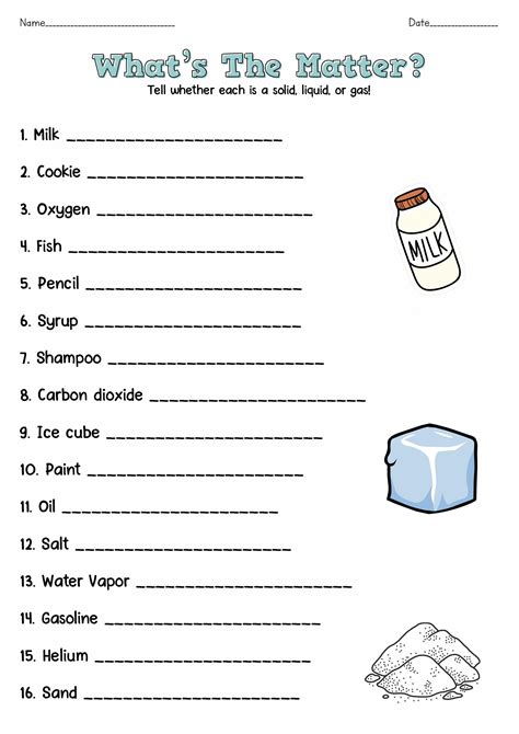 Free Printable Worksheets For 3rd Grade Science