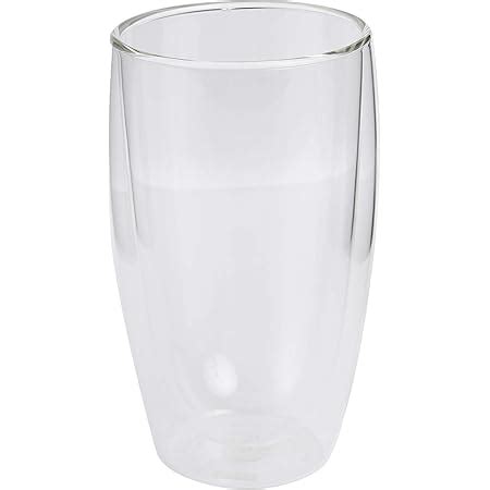 Buy Bodum PAVINA Coffee Mug, Double-Wall Insulated Glass Mug, Clear, 15 ...