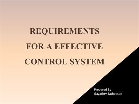 Image result for Essentials of Effective Control System