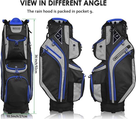 Buy 14 Way Golf Cart Bag for Push Bag Classy Design Full Length with ...