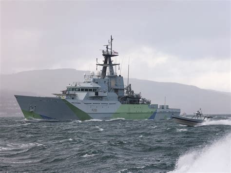 HMS Tyne (P281) Photo Print - With USV Oct 2025 - Royal Navy River Cla ...